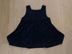 Meisjes fluwelen velours tuniek ZGAN Maat 92 (Blauw), Ophalen of Verzenden, Zo goed als nieuw, Meisje, Jurk of Rok