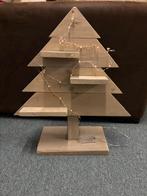 Houten Kerstboom met Lichtjes, Ophalen, Zo goed als nieuw