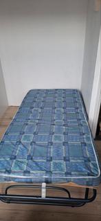 Opklapbed - ruimtebesparend en comfortabel!, Huis en Inrichting, Slaapkamer | Bedden, Ophalen, 90 cm, Eenpersoons, Blauw