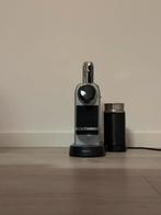 Nespresso CitiZ & Milk - zilver - Weinig gebruikt, Witgoed en Apparatuur, Koffiezetapparaten, Espresso apparaat, Ophalen of Verzenden