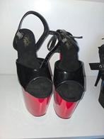 Pleaser Hakken - Maat 39 - 20cm Hak, Kleding | Dames, Zwart, Pleaser, Ophalen of Verzenden, Zo goed als nieuw