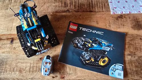 Lego 42095 Technic Remote-Controlled Stunt Racer compleet., Kinderen en Baby's, Speelgoed | Duplo en Lego, Zo goed als nieuw, Lego