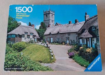 Vintage Ravensburger puzzel - 1500 stukjes - compleet beschikbaar voor biedingen