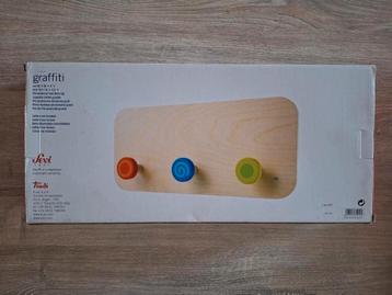 Sevi Houten Kapstok - 3 Haken - Nieuw in doos beschikbaar voor biedingen