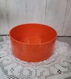 Retro oranje kunststof bakje, Ophalen of Verzenden, Huis en Inrichting