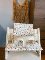 Konijntjes kussenset voor kinderstoel stokke triptrap, Ophalen of Verzenden, Nieuw, Meegroeistoel, Stoelverkleiner