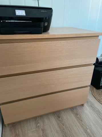 Ikea Malm ladekast met 3 laden - afbeelding 2