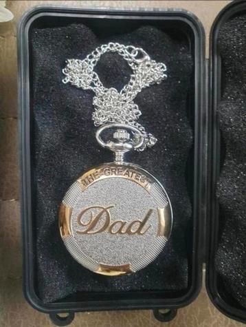 The Greatest Dad quartz zak horloge beschikbaar voor biedingen