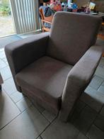 Compacte stoffen fauteuil, Ophalen, Strak, Gebruikt, Eenpersoons