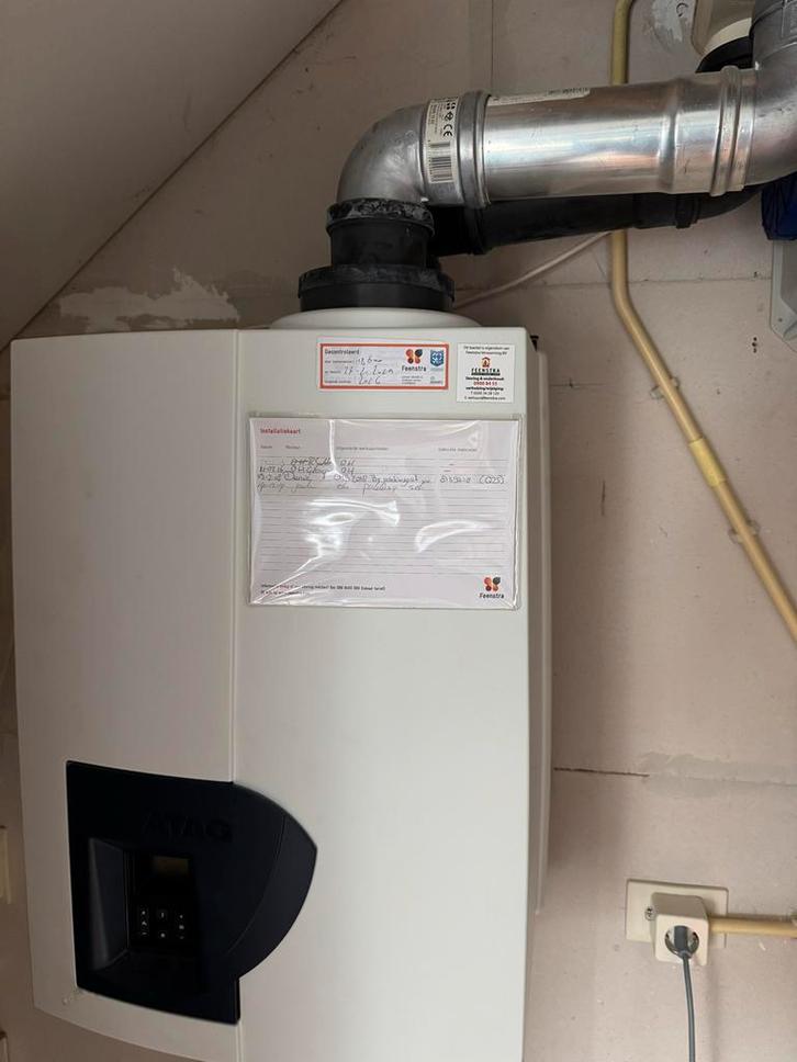 Atag A244C L cv- Gebruikt, Doe-het-zelf en Verbouw, Geisers en Boilers, Gebruikt, Boiler, Aardgas, Terugslagbeveiliging (TTB)