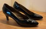 Zwarte lakpumps Peter Kaiser maat 7, Ophalen of Verzenden, Zo goed als nieuw, Zwart