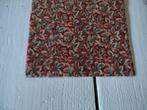 Prachtige quiltstof Rambling Rose by Barbara Chainey, blad, Ophalen of Verzenden, Nieuw, Bruin, Katoen