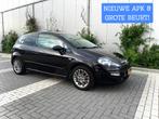 Fiat Punto Evo 2011 | 1.4 | 3DR | Zwart | NIEUWE APK & BEURT, Auto's, Voorwielaandrijving, Stof, Zwart, 4 cilinders