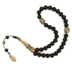 Modern Rozenkrans Palladium tesbih diamant, Ophalen of Verzenden, Zo goed als nieuw, Goud