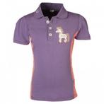 Horka Jr Poppy polo purple 86 92 98 110 116 146 en 152, Kinderen, Dressuur, Nieuw, Ophalen of Verzenden