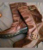 Dames laars,bruin leer,maat 38,Merk Wrangler.Nieuw, Ophalen of Verzenden, Nieuw, Bruin, Hoge laarzen