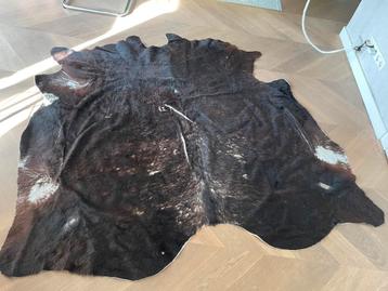 Koeienhuid donkerbruin beschikbaar voor biedingen