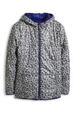 Esprit gewatteerde omkeerbare jas luipaardmotief blauw 146, Meisje, Nieuw, Ophalen of Verzenden, Esprit