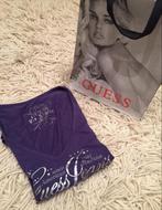 Blauw tshirt | GUESS | maat XS | inclusief tasje, Kleding | Dames, T-shirts, Guess, Blauw, Ophalen of Verzenden, Zo goed als nieuw