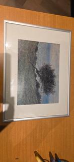 Schilderij met lijst 31x41 cm, Antiek en Kunst, Kunst | Schilderijen | Klassiek, Ophalen of Verzenden