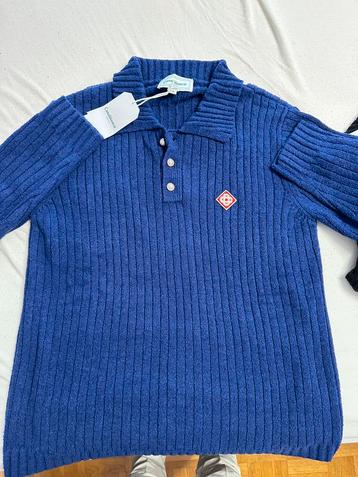 Casablanca trui zwart & blauw beschikbaar voor biedingen