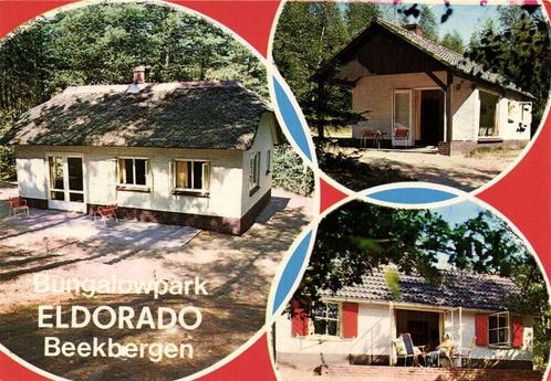 Bungalowpark Eldorado, Beekbergen - 3 afb - 1981 gelopen, Verzamelen, Ansichtkaarten | Nederland, Gelopen, Gelderland, 1980 tot heden