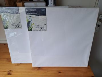 Schildersdoek Van Dijck 50x50x3,8 cm beschikbaar voor biedingen