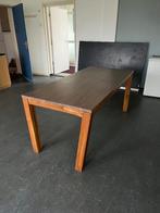 Wooden dining table/houten taffel, Huis en Inrichting, Tafels | Eettafels, Ophalen, Gebruikt, 50 tot 100 cm, 150 tot 200 cm