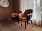 B&B Italia Husk Stoel Replica - Cognac - Zo Goed Als Nieuw!, Huis en Inrichting, Stoelen, Ophalen, Bruin, Design, Zo goed als nieuw