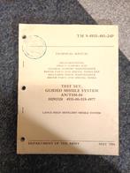 technische handboeken, Verzenden, Zo goed als nieuw, Landmacht, 1945 tot heden