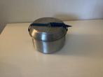 Vintage camping pannensetje, Huis en Inrichting, Keuken | Potten en Pannen, Ophalen of Verzenden, Gebruikt, Aluminium