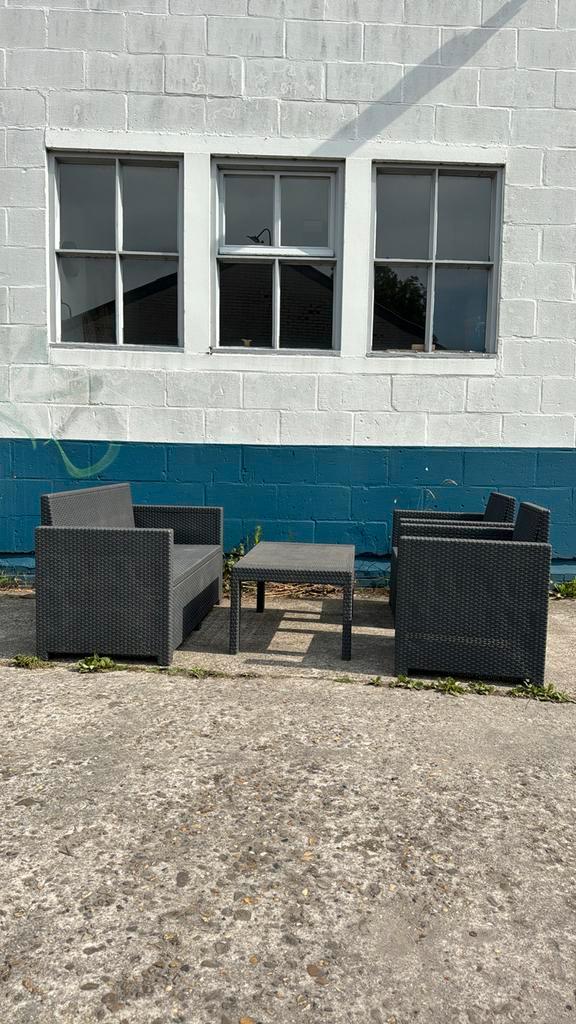 Tuinset, Tuin en Terras, Tuinhekken en Hekwerk, Gebruikt, IJzer, Ophalen of Verzenden