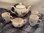 Francien van Westering Katten Servies - Theepot, Melkkan, Mo, Huis en Inrichting, Keuken | Servies, Keramiek, Overige typen, Ophalen of Verzenden