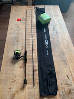 Nieuwe Arca Tricksy UL spinhengel + molen + lijn, 2.15m 5 gr, Ophalen of Verzenden, Nieuw, Complete set