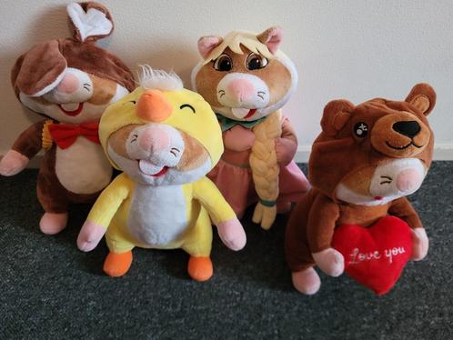 Hamster knuffels, Kinderen en Baby's, Speelgoed | Knuffels en Pluche, Zo goed als nieuw, Overige typen, Ophalen of Verzenden