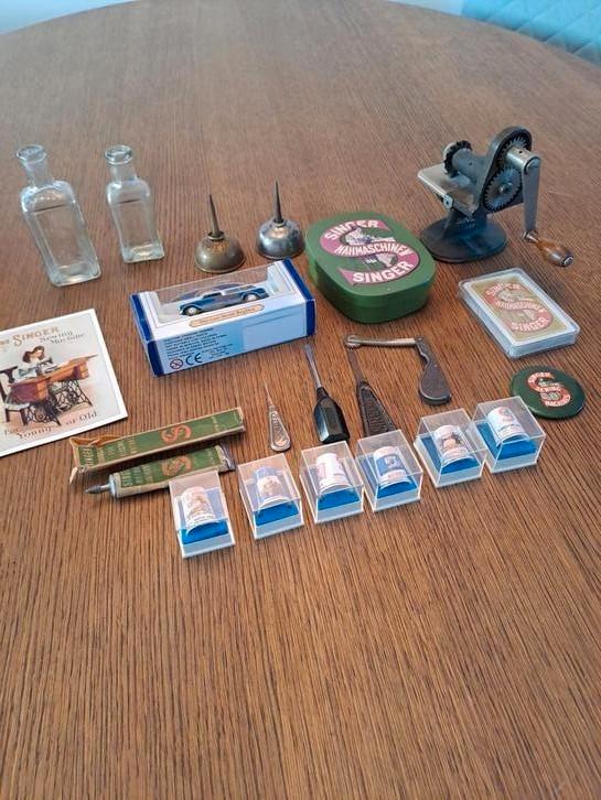 Singer naaimachinefabriek,  reclameitems e.d., Antiek en Kunst, Antiek | Naaimachines, Ophalen of Verzenden