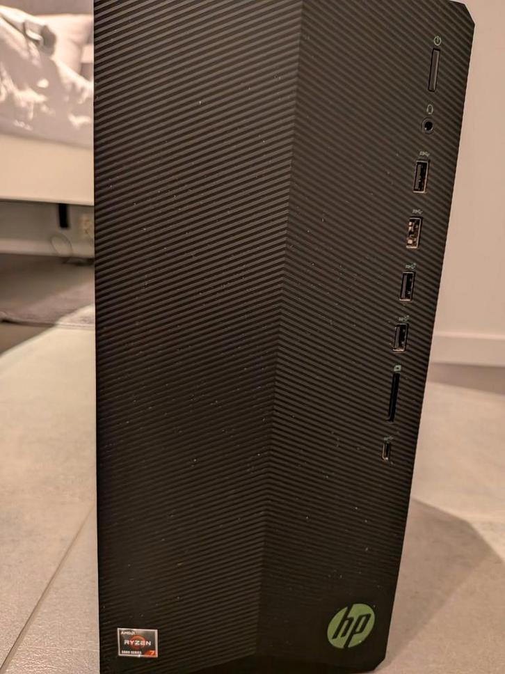 HP Pavilion Desktop pc., Computers en Software, Desktop Pc's, Zo goed als nieuw, 4 Ghz of meer, HDD, SSD, 32 GB, Met videokaart