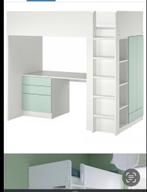 Complete Studie/Slaaphoek:Hoogslaper met IKEA Matras & Stoel, Ophalen, Hoogslaper, Eenpersoons, 160 tot 180 cm