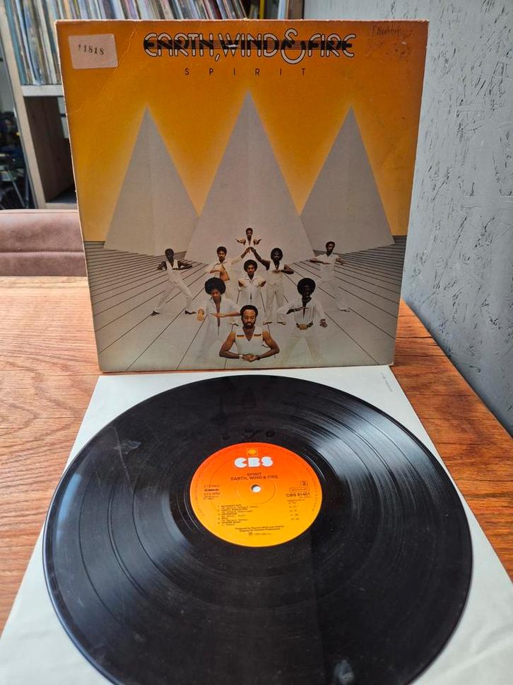 Earth, Wind & Fire - Spirit LP, Cd's en Dvd's, Vinyl | Overige Vinyl, Gebruikt, Ophalen of Verzenden
