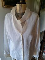 Wit linnen blouse Mark 42, Ophalen of Verzenden, Zo goed als nieuw, Maat 42/44 (L), Wit