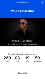 Pitbull - Gelredome - Staabplaatsen, Drie personen of meer, Juli