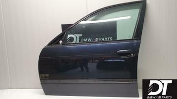 Deur linksvoor BMW 5-serie E39 Carbon zwart