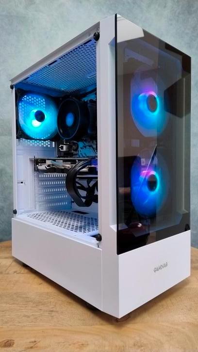 Gaming PC – Ryzen 5 | GTX 1060 | 16GB RAM | 512GB SSD | RGB, Computers en Software, Desktop Pc's, Zo goed als nieuw, 3 tot 4 Ghz
