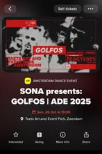 GOLFOS ADE Ticket, Tickets en Kaartjes, Eén persoon