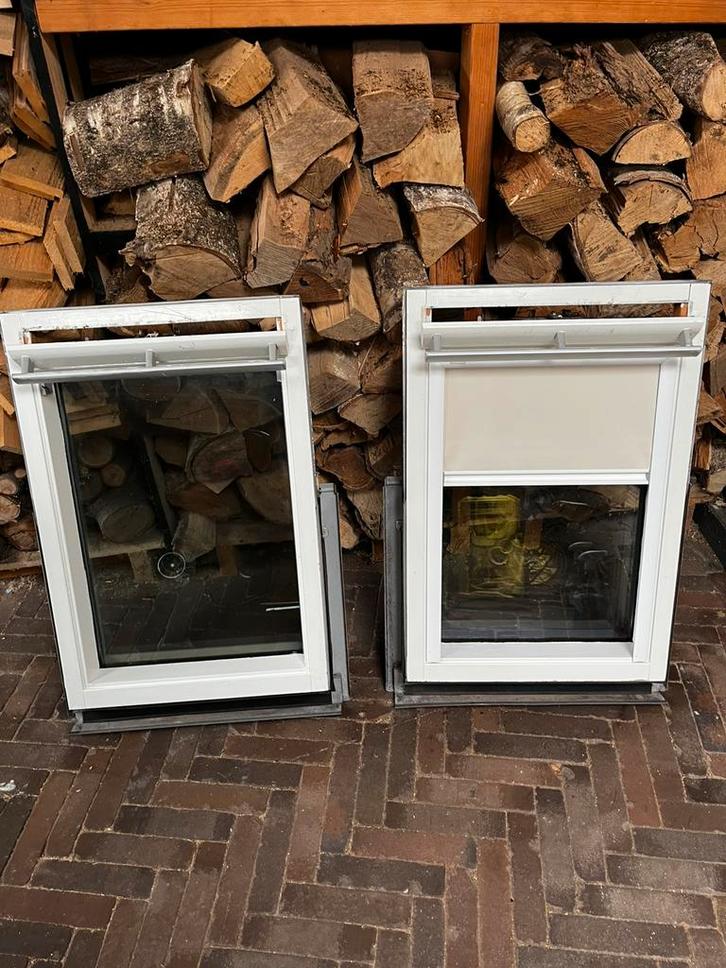 Velux dakramen, Doe-het-zelf en Verbouw, Glas en Ramen, Gebruikt, Dakraam, 80 tot 120 cm, Minder dan 80 cm, Ophalen