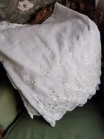 Vitrage valletje gordijnen +-4mtr lang 55hoog details!, 200 cm of meer, ., Ophalen of Verzenden, Zo goed als nieuw