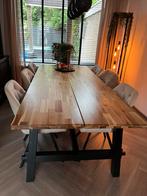 Eettafel, Huis en Inrichting, Tafels | Eettafels, Ophalen, 200 cm of meer, Zo goed als nieuw, Vijf personen of meer
