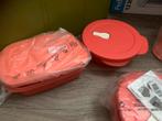 Tupperware CrystalWave magnetronschaal met vakverdeling, Huis en Inrichting, Tupperware, Schaal, Verzenden, Nieuw