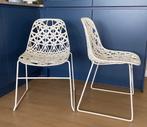 Twee eetkamerstoelen, Ophalen, Gebruikt, Twee, Wit