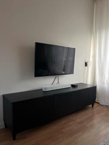 Ikea Besta TV Meubel - Zwart - - afbeelding 4